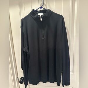 Peter Millar Crown Comfort Quarter Zip Black XXL